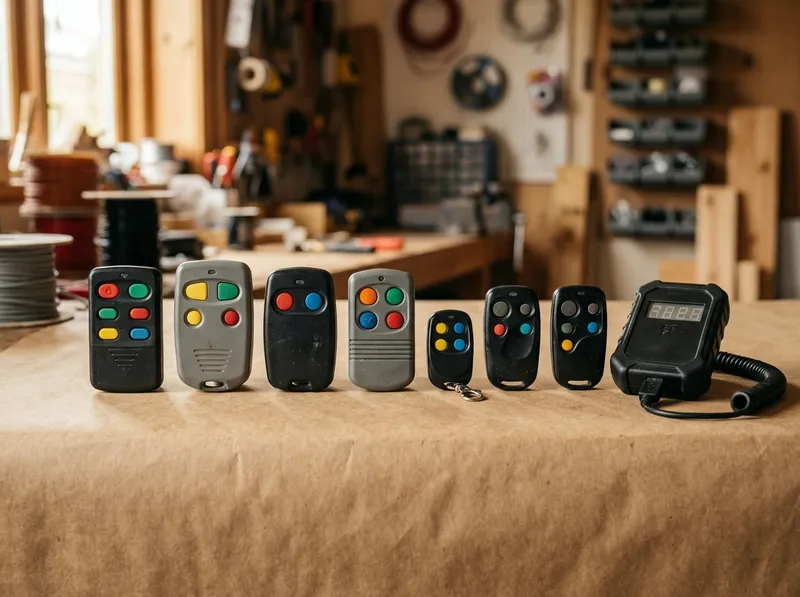 Comandos de garagem prontos para copiar